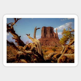 Monument Valley in Desert Southwest Sticker